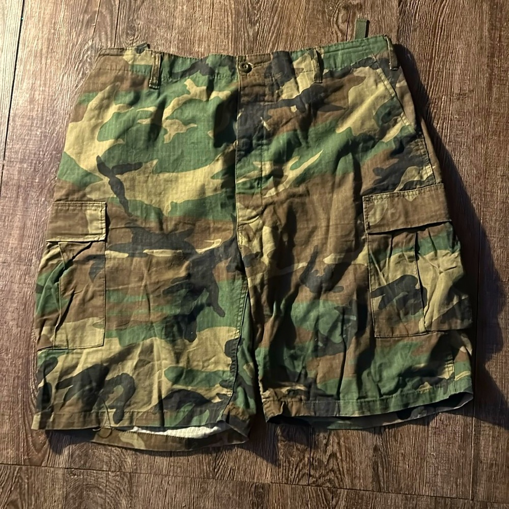 Camouflage shorts